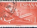 Spain 1955 Transports 1 PTA Red Edifil 1172. Spain 1955 1172 Nao usado. Uploaded by susofe
